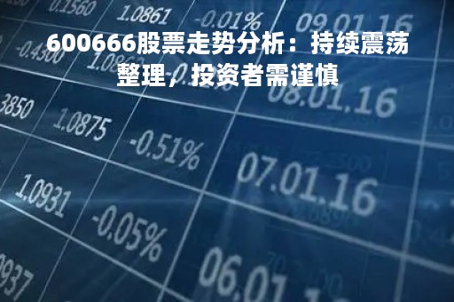 600666股票走势分析：持续震荡整理，投资者需谨慎