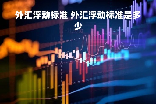 外汇浮动标准 外汇浮动标准是多少