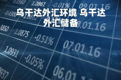 乌干达外汇环境 乌干达外汇储备