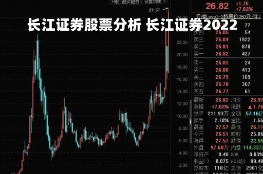 长江证券股票分析 长江证券2022