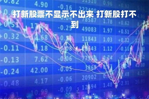 打新股票不显示不出来 打新股打不到 打新股票不显示不出来 打新股打不到