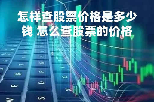 怎样查股票价格是多少钱 怎么查股票的价格走势 怎样查股票价格是多少钱 怎么查股票的价格走势