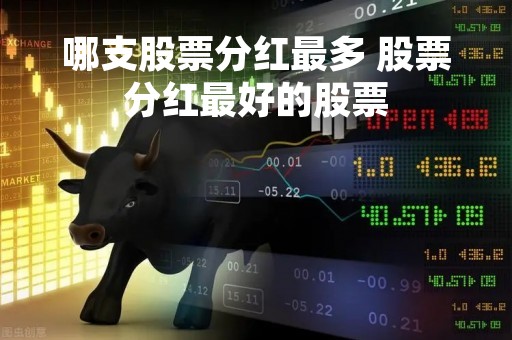 哪支股票分红最多 股票分红最好的股票