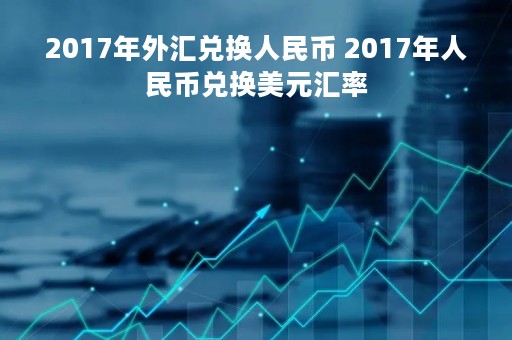 2017年外汇兑换人民币 2017年人民币兑换美元汇率