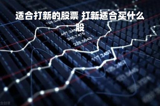 适合打新的股票 打新适合买什么股