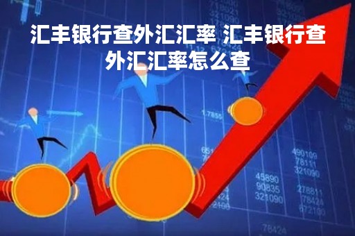 汇丰银行查外汇汇率 汇丰银行查外汇汇率怎么查