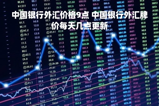 中国银行外汇价格9点 中国银行外汇牌价每天几点更新
