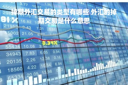 掉期外汇交易的类型有哪些 外汇的掉期交易是什么意思