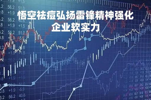 悟空祛痘弘扬雷锋精神强化企业软实力