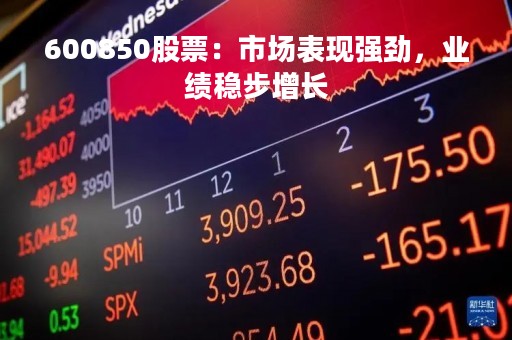 600850股票：市场表现强劲，业绩稳步增长