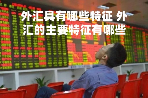 外汇具有哪些特征 外汇的主要特征有哪些
