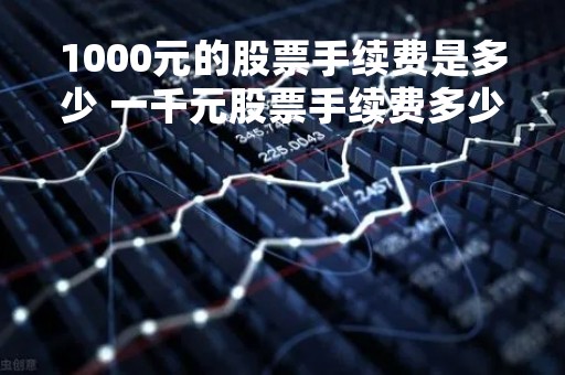 1000元的股票手续费是多少 一千元股票手续费多少