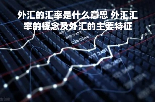 外汇的汇率是什么意思 外汇汇率的概念及外汇的主要特征