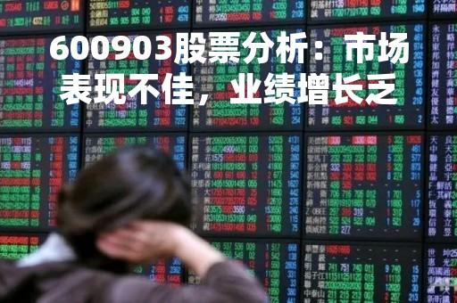 600903股票分析：市场表现不佳，业绩增长乏力