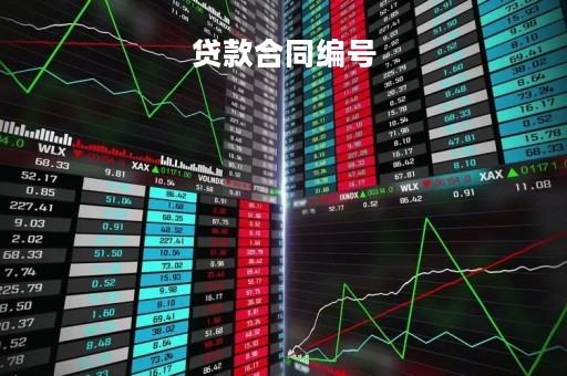 贷款合同编号