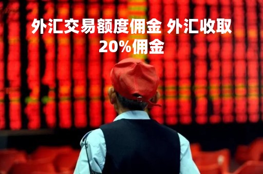 外汇交易额度佣金 外汇收取20%佣金
