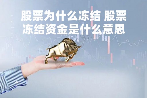 股票为什么冻结 股票冻结资金是什么意思