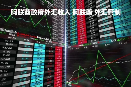 阿联酋政府外汇收入 阿联酋 外汇管制
