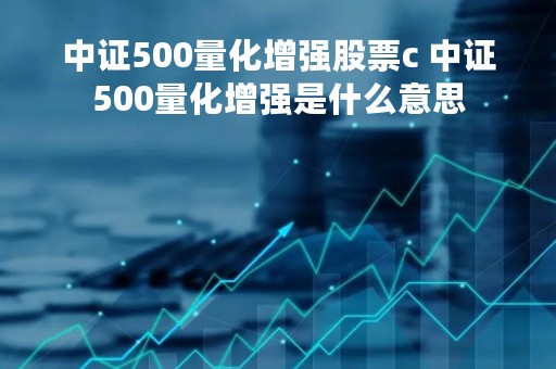 中证500量化增强股票c 中证500量化增强是什么意思
