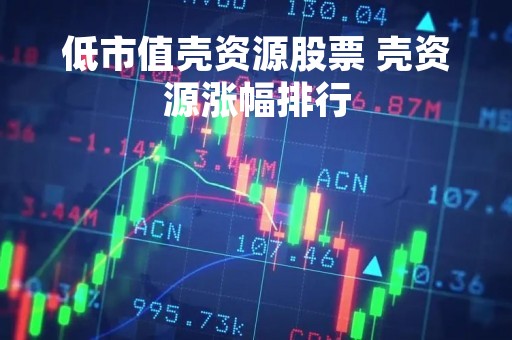 低市值壳资源股票 壳资源涨幅排行