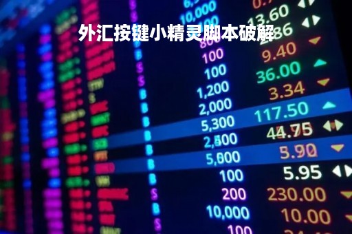 外汇按键小精灵脚本破解