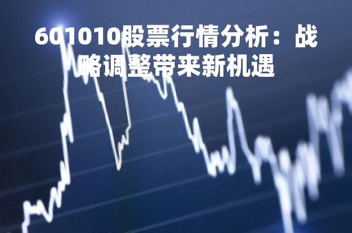 601010股票行情分析：战略调整带来新机遇