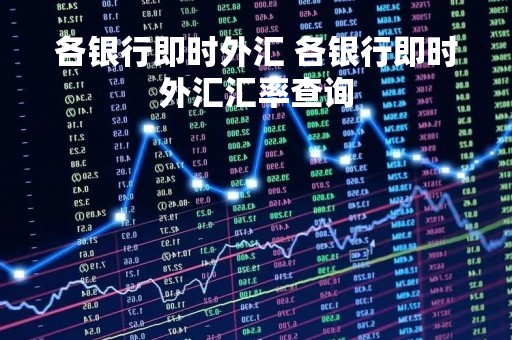 各银行即时外汇 各银行即时外汇汇率查询