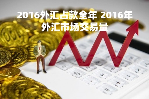 2016外汇占款全年 2016年外汇市场交易量