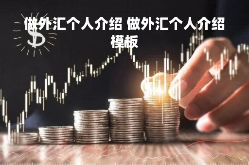 做外汇个人介绍 做外汇个人介绍模板