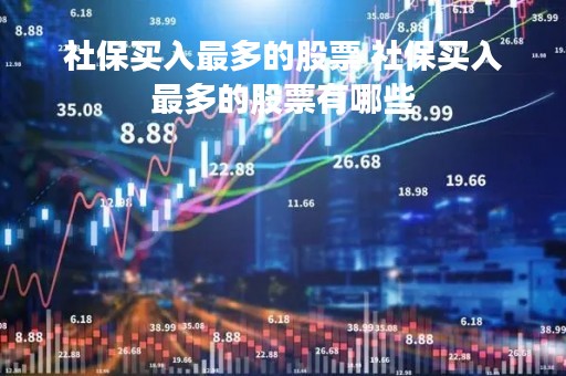 社保买入最多的股票 社保买入最多的股票有哪些