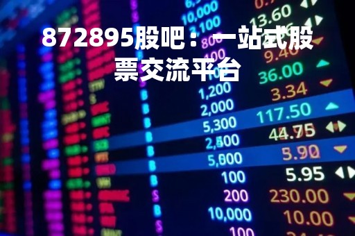 872895股吧：一站式股票交流平台