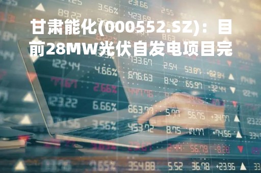 甘肃能化(000552.SZ)：目前28MW光伏自发电项目完成工程项目总承包EPC招标，正在开展采购工作