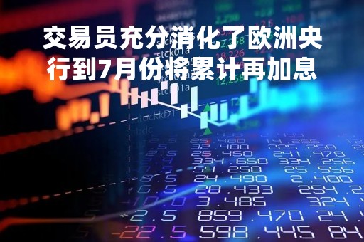 交易员充分消化了欧洲央行到7月份将累计再加息150个基点的预期