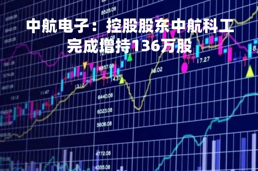 中航电子：控股股东中航科工完成增持136万股