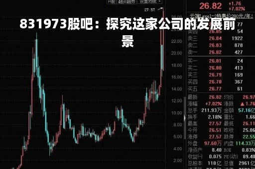 831973股吧：探究这家公司的发展前景
