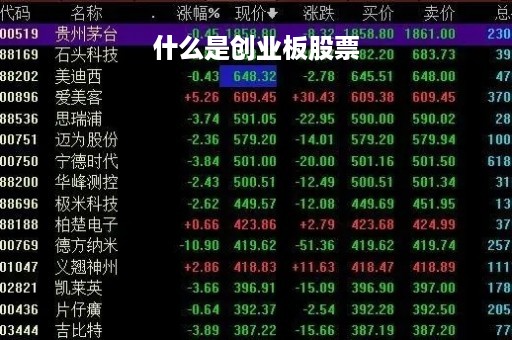 什么是创业板股票