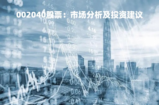 002040股票：市场分析及投资建议