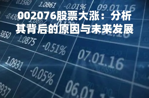 002076股票大涨：分析其背后的原因与未来发展趋势