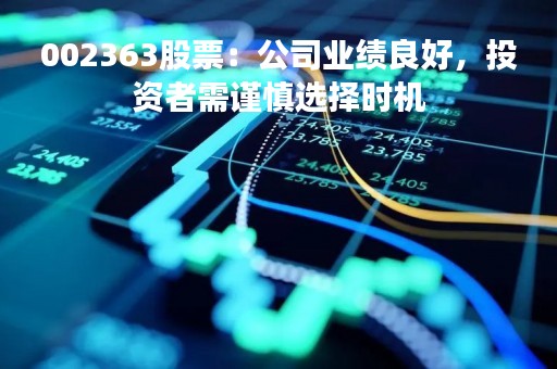 002363股票：公司业绩良好，投资者需谨慎选择时机