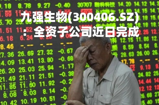 九强生物(300406.SZ)：全资子公司近日完成3项第一类医疗器械备案