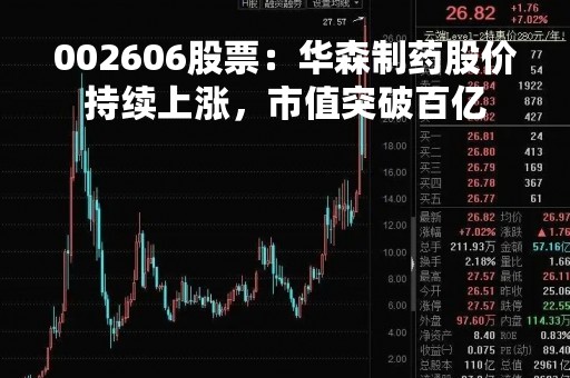 002606股票：华森制药股价持续上涨，市值突破百亿