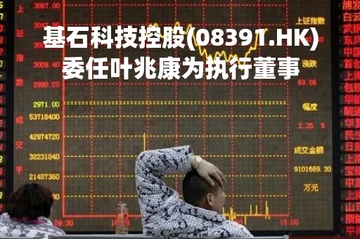 基石科技控股(08391.HK)委任叶兆康为执行董事