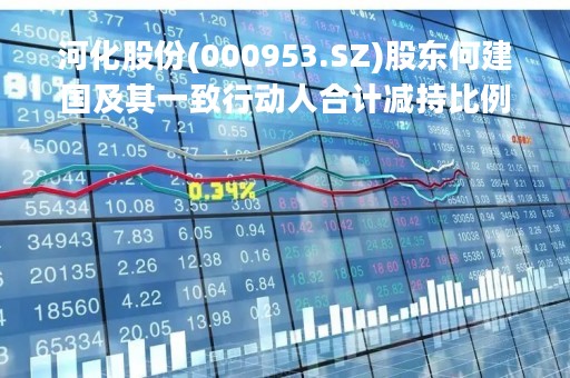 河化股份(000953.SZ)股东何建国及其一致行动人合计减持比例达1%
