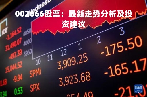002666股票：最新走势分析及投资建议