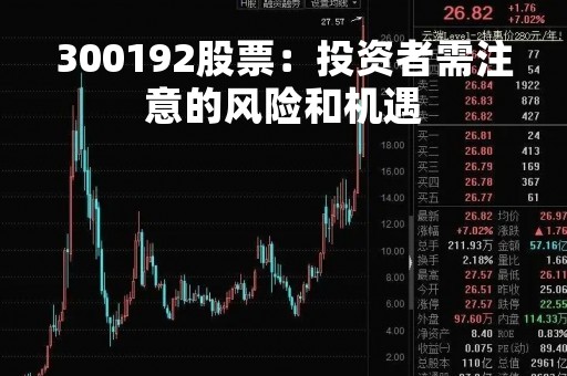 300192股票：投资者需注意的风险和机遇