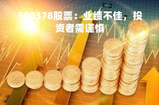 300378股票：业绩不佳，投资者需谨慎