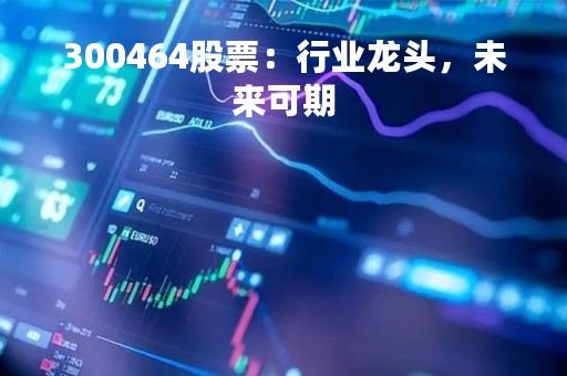 300464股票：行业龙头，未来可期