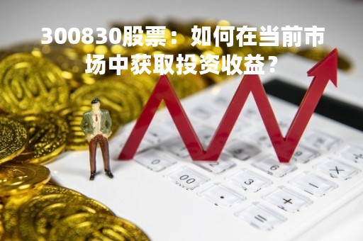 300830股票：如何在当前市场中获取投资收益？