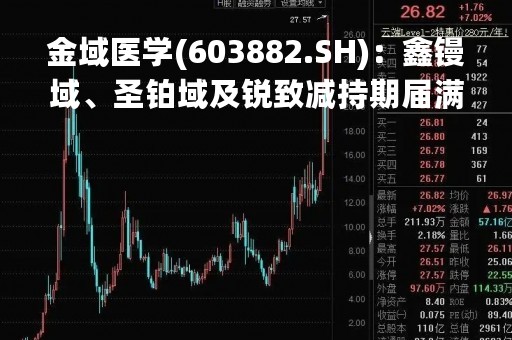 金域医学(603882.SH)：鑫镘域、圣铂域及锐致减持期届满 已累计减持2.56%股份