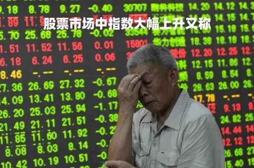 股票市场中指数大幅上升又称